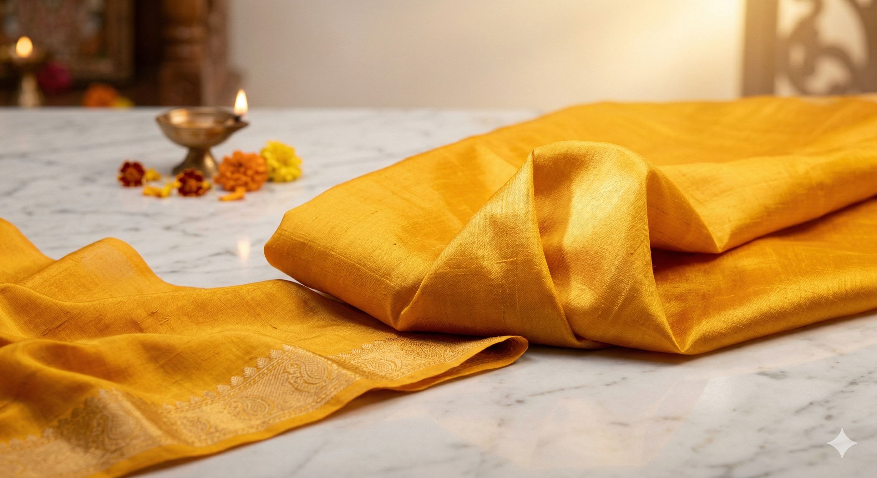 Pitamber sacred yellow garment